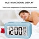 thumbnail image 5 of Reloj despertador digital inteligente con pilas, reloj electrónico pequeño de escritorio, 5 of 6