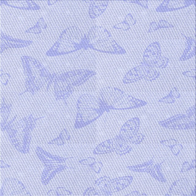 Ahgly Company Machine Washable Indoor Square Transitional Lavender Blue Area Rugs, 5' Square
