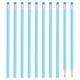 thumbnail image 1 of Lápices redondos Uxcell, paquete de 24 lápices de grafito HB con borrador, lápices de madera, lápiz lindo para el aula, azul, 1 of 6