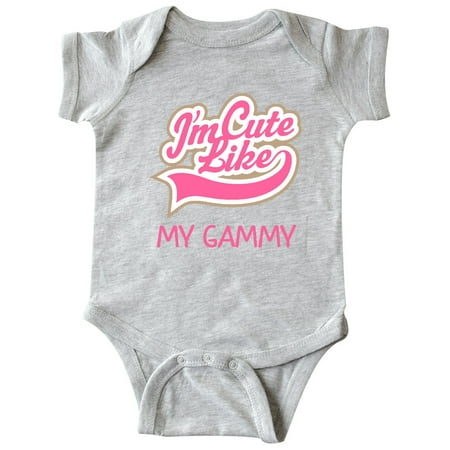 

Inktastic Cute Like My Gammy Gift Baby Girl Bodysuit
