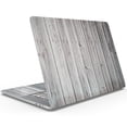 thumbnail image 3 of DesignSkinz Aged White Wood Planks Full-Body Skin Decal Wrap Cover for MacBook Pro 13" with CD Drive (A1278), 3 of 9