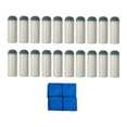 thumbnail image 4 of jinwen 20 Pcs Embouts de Queue de Billard Professionnels pour Débutants Hommes Femmes 9 mm, 4 of 9