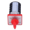 thumbnail image 3 of Selector Switch, Stable Connection 4 Terminals 3 Position Fire  Insulation Cam Changeover Switch  for Line Power Switching, 3 of 8