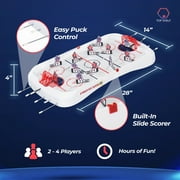 Top Shelf Pro Stars Durable Easy-to-Use Rods Ultimate Table Hockey Game, 28 x 14