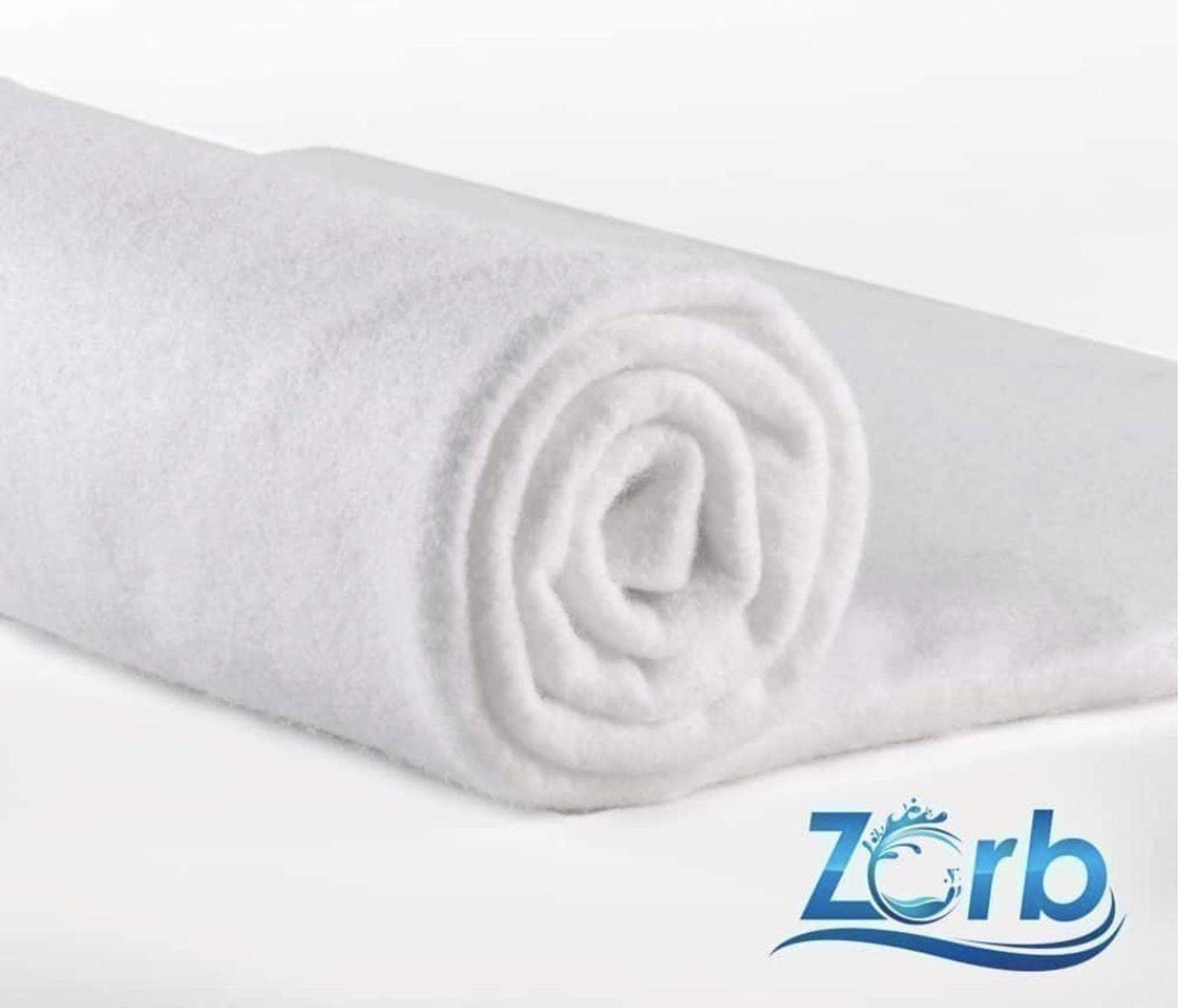 Sold By The Yard W202 Zorb White Original Super Absorbent Fabric Pre