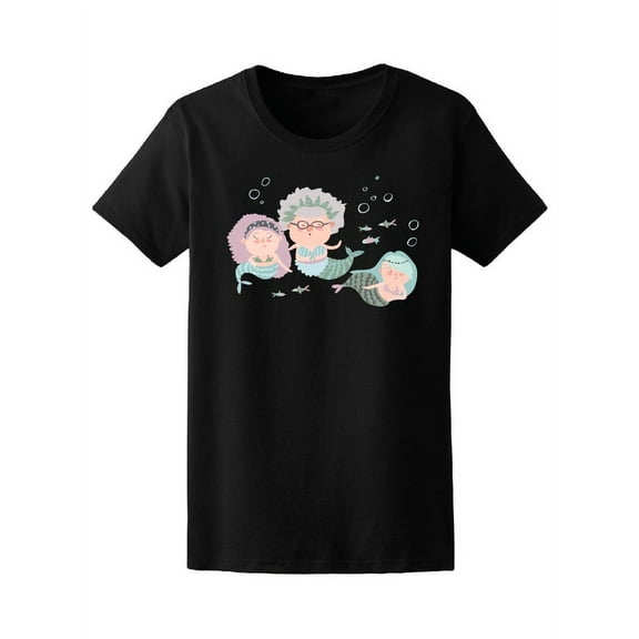 Cute Mermaids Family Tee Women's -Image by Shutterstock