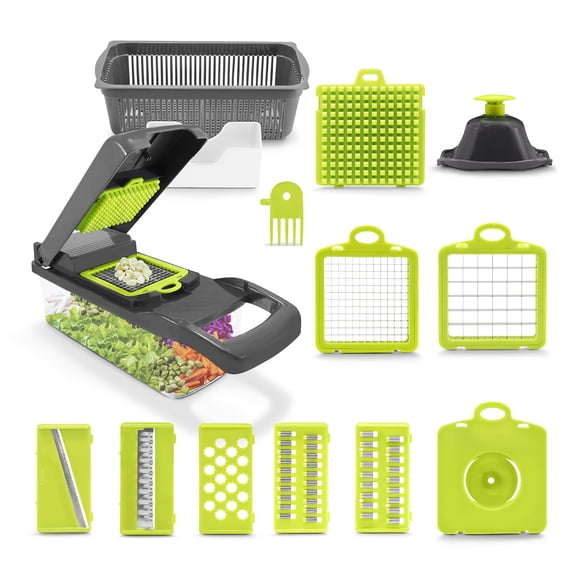 Rallador Cortador Rebanador Picador Manual De Verduras Fruta Idea Nuova 68010