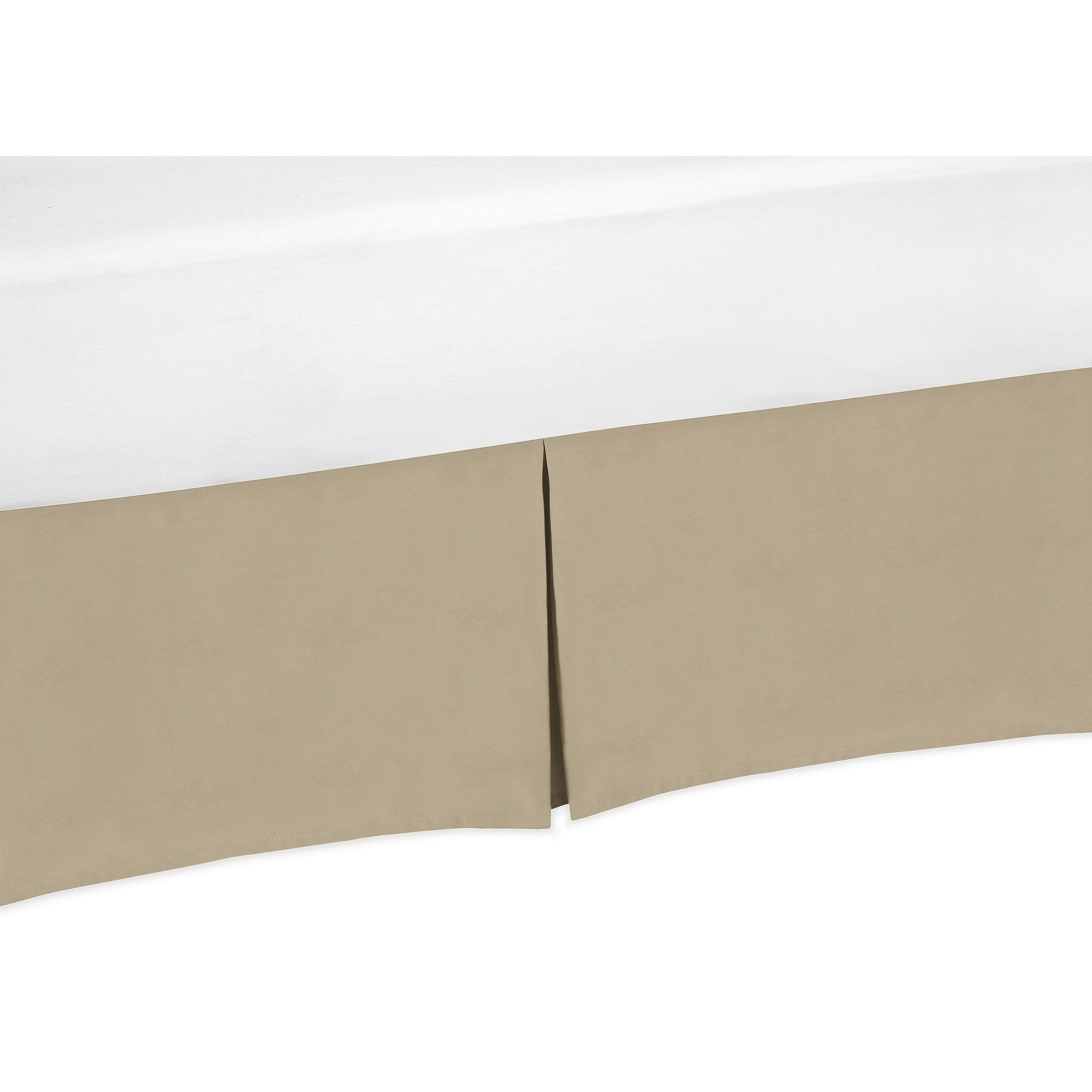 Taupe Crib Bed Skirt For Baby Bedding Sets Walmart Com Walmart Com