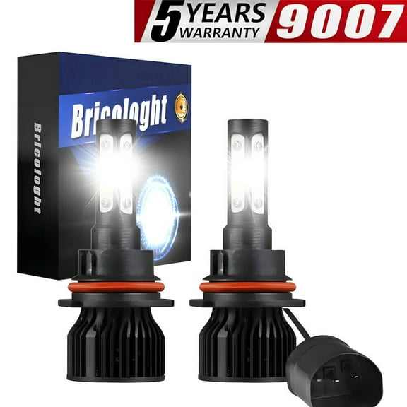HB5 9007 LED Headlights 1000000LM LED Bulbs Kit High Low Beam Super Bright 6500K