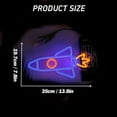 thumbnail image 6 of UPONRAY Rocket Neon Signs, 13.8"*13.8" Dimmable & USB-Powered LED Neon Light, Stylish Wall Decor for Bedroom, Party, Game Room, Man Cave, Bar, 6 of 6