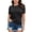 Black, variant on Zeagoo Blouse for Women Dressy Casual Tops Summer Puff Short Sleeve Shirts Basic Fashion Tops