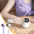 thumbnail image 1 of Sentmoon Fabric Shaver for Clothing Sweater Shaver Fabric Shaver and Lint Remover Rechargeable Model Sweater Defuzzer with 3 Speeds LED Display Screen Clothes Fuzz for Blankets and Throws, 1 of 7