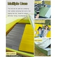 thumbnail image 6 of YR Foam Camping and Backpacking Sleeping Pad, Foldable Lightweight Mat 71"x23.5", Yellow, 6 of 9