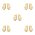 thumbnail image 3 of Sonducket Bonitas pantuflas Durian para mujer, zapatillas de casa suaves, sandalias de playa a la moda, toboganes de verano antideslizantes para Type2 NO2, 3 of 6