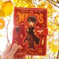 thumbnail image 3 of 2025 Gran oferta, cuaderno diario retro con hebilla magnética de superficie dura de la serie Harry Potter, papelería para estudiantes, regalo para niños, 3 of 5