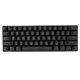thumbnail image 2 of HXSJ Teclado para Juegos 61 Teclas RGB retroiluminado portátil Tres Modos Teclado mecánico ergonómico inalámbrico para Oficina en casa Negro, 2 of 5