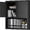 Black, variant on Locking Cabinet, Black Wall Storage Cabinet with Shelves, Hanging Cabinets with Open Storage, Small Wall Cabinet, Lockable Tool Cabinet for Basement, School, Office