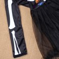 thumbnail image 4 of CAIVO Children Halloween Skeleton Dress Gothic For Girls Stage Performance Colorful Birthday Party Hallowmas Holiday Dress, 4 of 8
