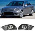 thumbnail image 4 of A2048850353, Front Bumper LED Fog Light Grill 12V Left Right  For Repair, 4 of 8