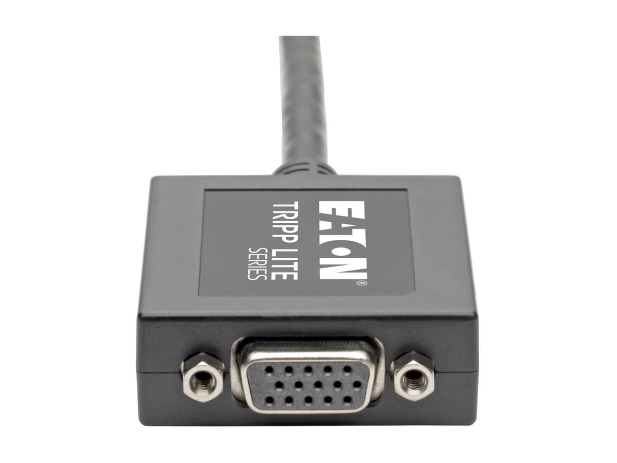 Tripp Lite 6in DVI-D to VGA Active Adapter Converter Cable, 1920x1200