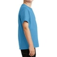 thumbnail image 3 of Mafoose Youth Core Cotton Tee Aquatic Blue X-Small, 3 of 5