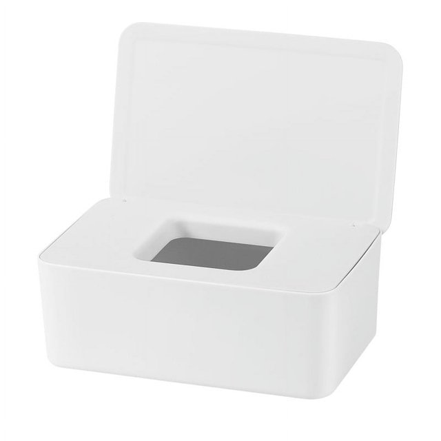 Caja de almacenamiento de pañuelos húmedos, caja de toallitas húmedas, caja vacía de toalla para la cara de cartón para salón