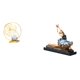 thumbnail image 1 of Estatua de hoja Escultura de hoja Figura de bailarina de ballet Figura de bailarina hecha a mano con bordes suaves y base estable S, 1 of 8