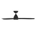 thumbnail image 2 of Skylark 54" Matte Black Dimmable LED Smart Ceiling Fan with Remote Control, 2 of 5