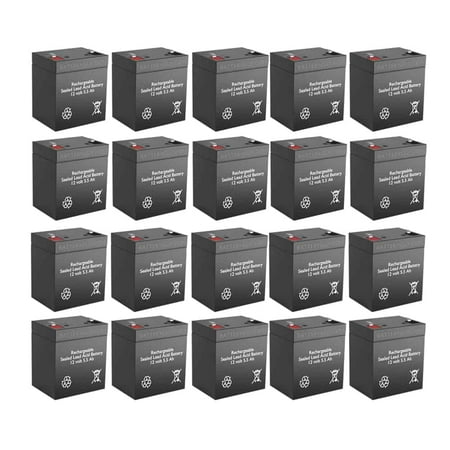 BatteryGuy Yuasa NPX-25TFR replacement battery - BatteryGuy brand equivalent (rechargeable - Qty of 20)