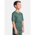 thumbnail image 6 of Athletic Works Boy's Short Sleeve Core Active T-Shirt 2-Pack, Sizes 4-18 & Husky, 6 of 14