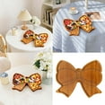 thumbnail image 2 of JHEHF Bowknot Shaped Charcuterie Board Wooden Serving Tray Farmhouse Kitchen Holiday Plate Dish for Spring Party Supplies Decoration and Storage, 2 of 8