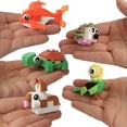 thumbnail image 3 of Brick Loot Animal Building Toy Set, 10-Pack Mini Brick Animals, Compatible with Major Brands, 3 of 8