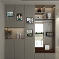 thumbnail image 2 of 4 Packs 8x10 Magnetic Picture Frames, 8 by 10 Magnetic Photo Frame Set for Glass Window Door Fridge, Black, 2 of 7
