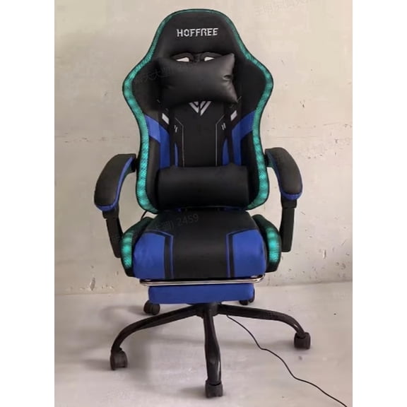 Gaming Chair with RGB LED Lights