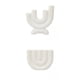 thumbnail image 1 of 2 Candelabros s Blancos para Decoración de Mesa. Gloria Portavelas cónico, 1 of 7