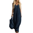 thumbnail image 4 of NMMUED Crochet Swimsuit Coverup for Women Long Dresses Summer Outfits Spring 2026 Swimwear Bathing Suit Cover Up Beach Vacation Clothes Navy 2 M, 4 of 6