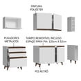 thumbnail image 4 of Cocina Integral Modular Madesa Reims 200cm Blanco 01, 4 of 5