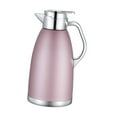thumbnail image 4 of Hervidor de garrafas con aislamiento térmico, dispensador de bebidas, olla dispensadora de tarros al vacío multiusos, tetera de café para té y café rosa, 4 of 8