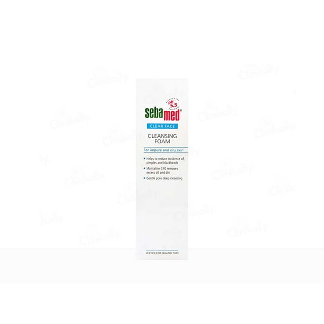 Sebamed Mousse Nettoyante Transparente pour le Visage, 150 ml Chacune (Lot de 2)