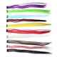 thumbnail image 2 of 10 extensiones de cabello con clip de colores, 22 pulgadas, postizos lisos, postizos de moda para fiestas (color aleatorio), 2 of 3