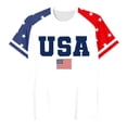 thumbnail image 3 of MAIHAN 250th Anniversary Usa Patriotic Shirt 4th Of July Tee Tops Plus Size American Flag Shirts Womens Summer Tops Patriotic Freedom Semiquincentennial Shirt for 250th Year, 3 of 3