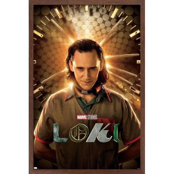 Marvel Loki - Teaser Wall Poster, 22.375" x 34", Framed