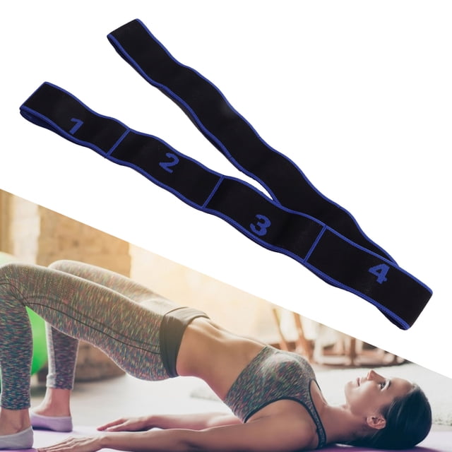 Band Yoga Latin Dance Pull Strap Belt Elastic Fitness Stretching Band Bands Exercise Loop Elastic Stretching Pull Strap Belt Yoga Latin Dance Fitness Exercise