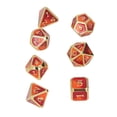 thumbnail image 4 of Juego de dados, 7 piezas de dados de múltiples caras, juego de dados de metal, rendimiento de alta gama, 4 of 8