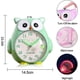 thumbnail image 1 of Reloj Despertador De Búho para Niños, Reloj Despertador con Luz Nocturna,Verde, 1 of 3