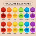thumbnail image 3 of Reconocimiento de color y forma de los huevos a juego MOONTOY x12, 3 of 6