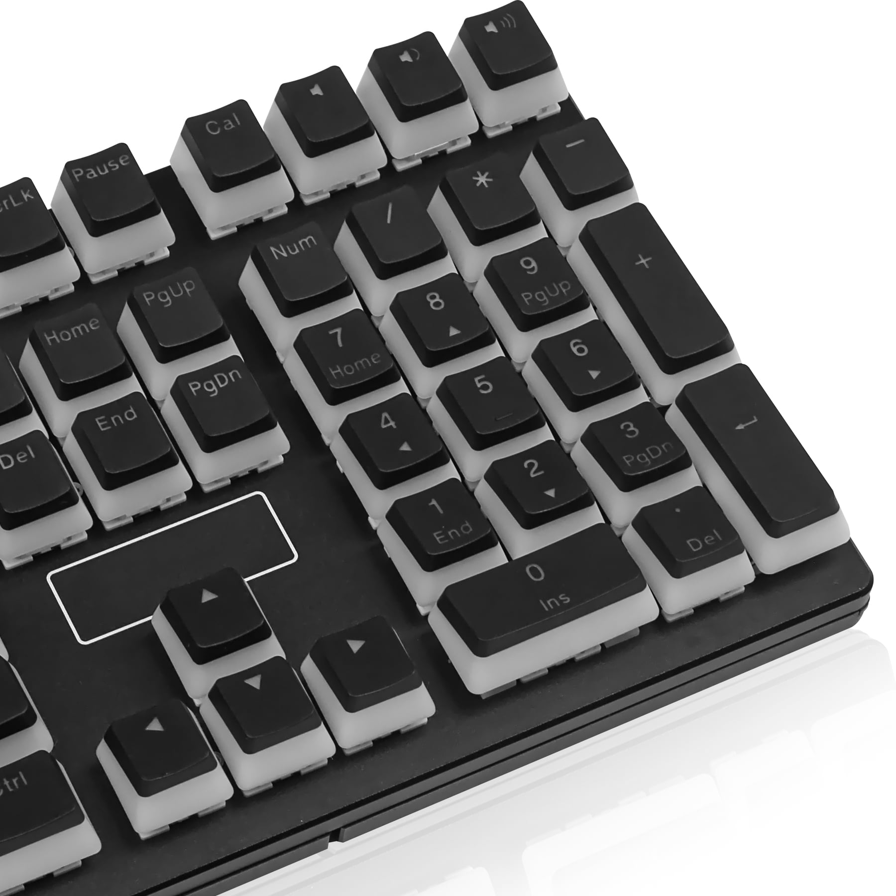 Hyssop Pudding Keycaps PBT Keyset Doubleshot Backlit OEM Profile Cherry MX for 61 68 84 87 104 108 MX Switches Mechanical Keyboards