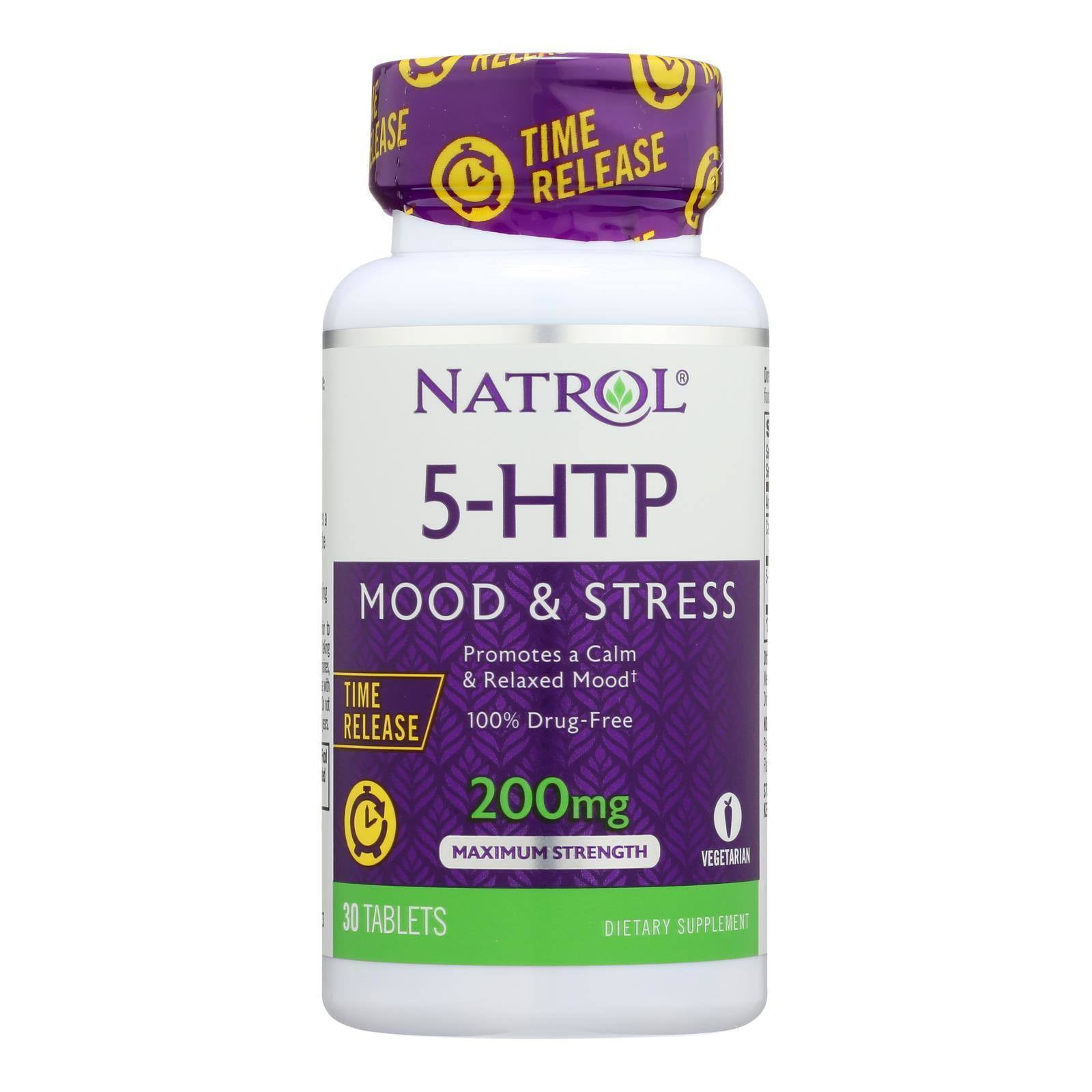 Natrol 5HTP TR Time Release 200 mg 30 Tablets