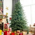 thumbnail image 2 of Costway Árbol de Navidad artificial con bisagras de 240 cm y 1658 puntas mixtas de PE y PVC, 2 of 3