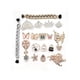 thumbnail image 2 of Zapatos de moda Charms Designer Croc Charms Bling Rhinestone Girl Gift Glow Clog Decaration Metal Love Butterfly AccessoriesChina Gao Jinjia LED, 2 of 2